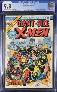 Auction Highlight: Giant-Size X-Men #1 9.8 Off-White to White