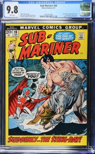 Auction Highlight: Sub-Mariner #46 9.8 White