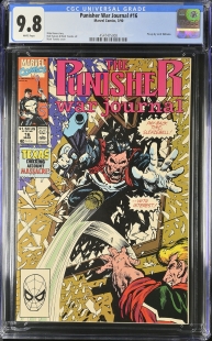 Auction Highlight: Punisher War Journal #16 9.8 White
