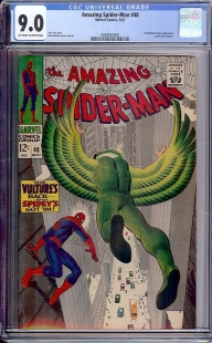 Auction Highlight: Amazing Spider-Man #48 9.0 Off-White to White