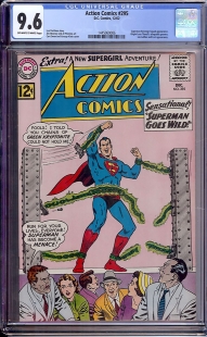 Auction Highlight: Action Comics #295 9.6 Off-White to White