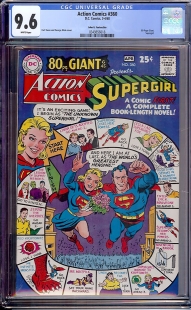Auction Highlight: Action Comics #360 9.6 White