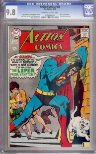Auction Highlight: Action Comics #363 9.8 Off-White to White