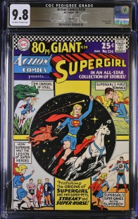 Auction Highlight: Action Comics #334 9.8 Off-White to White