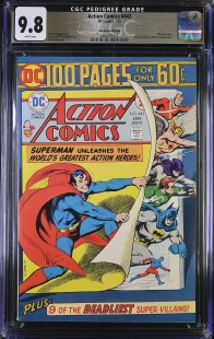 Auction Highlight: Action Comics #443 9.8 White