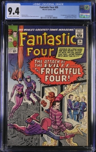 Auction Highlight: Fantastic Four #36 9.4 Off-White to White