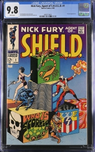 Auction Highlight: Nick Fury, Agent of SHIELD #1 9.8 White