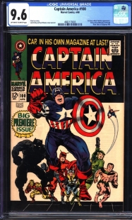 Auction Highlight: Captain America #100 9.6 Off-White to White