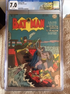 Auction Highlight: Batman #43 7.0 White