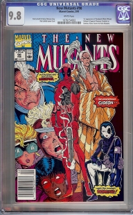 Auction Highlight: New Mutants #98 9.8 White