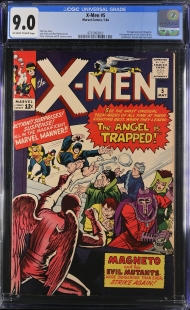 Auction Highlight: X-Men #5 9.0 Off-White to White