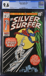 Auction Highlight: Silver Surfer #14 9.6 White
