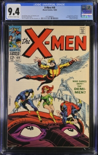 Auction Highlight: X-Men #49 9.4 Off-White to White