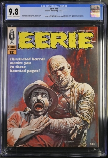 Auction Highlight: Eerie #12 9.8 Off-White to White