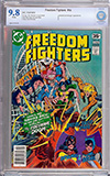 Freedom Fighters #14 CBCS 9.8 w