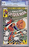 Amazing Spider-Man #244 CGC 9.8 ow/w
