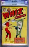 Whiz Comics #102 CGC 9.2 cr/ow Crowley Copy