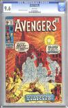 Avengers #85 CGC 9.6 w