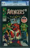 Avengers #54 CGC 9.4 ow/w