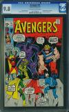 Avengers #91 CGC 9.8 ow/w