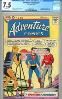 Adventure Comics #255 CGC 7.5 ow
