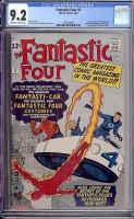 Fantastic Four #3 CGC 9.2 ow/w