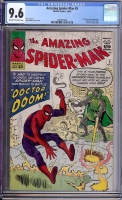 Amazing Spider-Man #5 CGC 9.6 ow/w Stewart DeSoto Collection