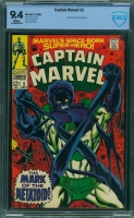 Captain Marvel #5 CBCS 9.4 w