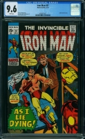 Iron Man #37 CGC 9.6 w
