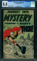 Journey Into Mystery #86 CGC 5.5 ow/w