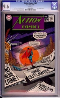 Action Comics #368 CGC 9.6 w