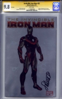 Invincible Iron Man #25 CGC 9.8 w CGC Signature SERIES