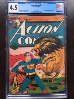 Action Comics #27 CGC 4.5 ow/w