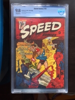 Speed Comics #42 CBCS 9.8 ow File Copy
