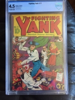 Fighting Yank #17 CBCS 4.5 ow/w