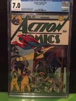 Action Comics #67 CGC 7.0 ow/w