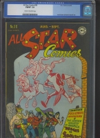 All Star Comics #30 CGC 7.0 cr/w