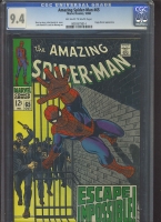 Amazing Spider-Man #65 CGC 9.4 ow/w