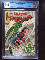 Amazing Spider-Man #64 CGC 9.4 ow/w
