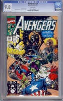 Avengers #330 CGC 9.8 w