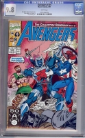 Avengers #335 CGC 9.8 w