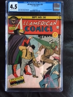 All-American Comics #30 CGC 4.5 cr/ow