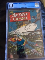 Action Comics #123 CGC 5.5 cr/ow