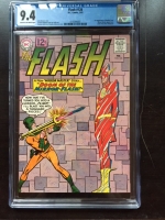 Flash #126 CGC 9.4 cr/ow