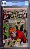 Green Lantern #85 CGC 9.0 ow/w