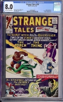 Strange Tales #128 CGC 8.0 ow/w