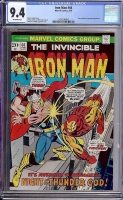 Iron Man #66 CGC 9.4 ow