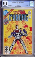 Tales of the New Teen Titans #1 CGC 9.6 w