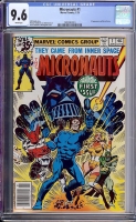 Micronauts #1 CGC 9.6 w