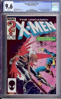 Uncanny X-Men #201 CGC 9.6 w